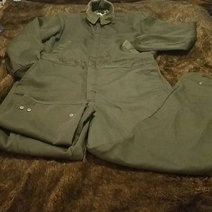 Vintage 50's NEW Sears Work Insulated Coveralls